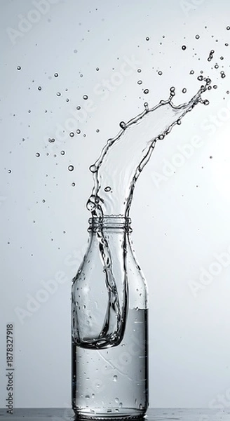 Fototapeta Liquid Ascent