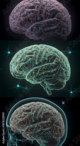 Fototapeta Mindscapes: Neural Renderings