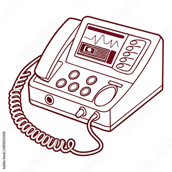 Obraz Vintage telephone