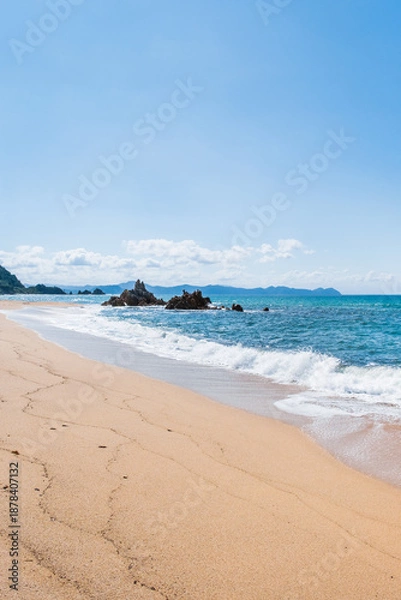 Obraz 水晶浜海水浴場