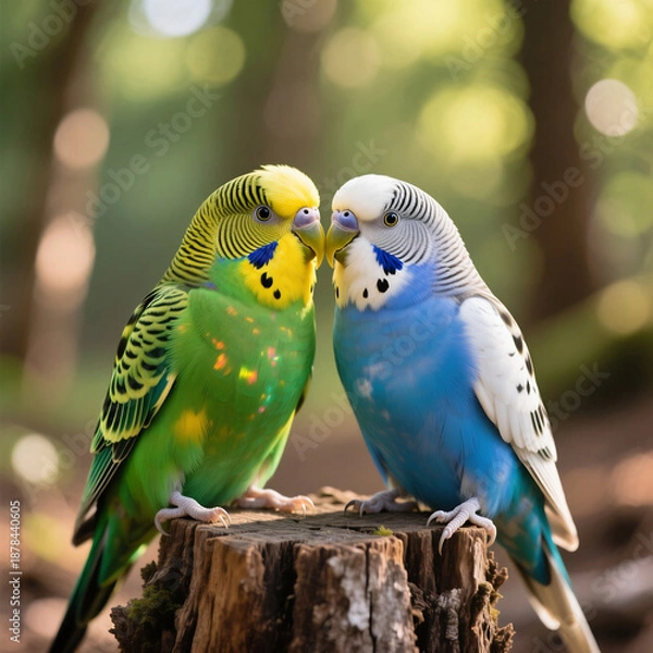 Obraz blue and yellow macaw