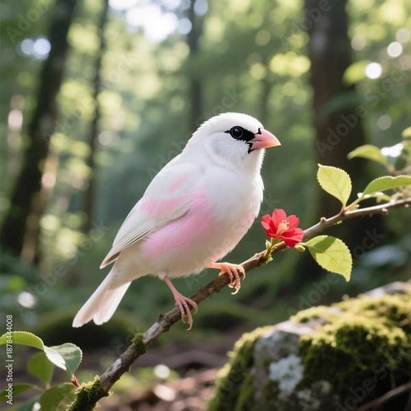 Obraz bird on a branch