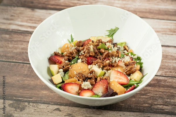 Obraz Strawberry salad