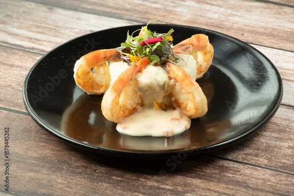 Obraz Shrimp sambuca