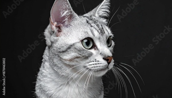 Fototapeta モノトーンの猫