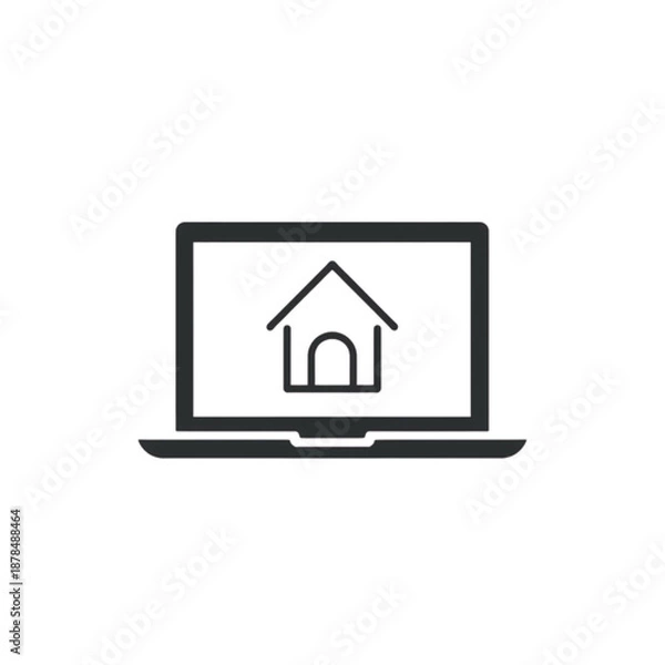 Obraz remote work icon