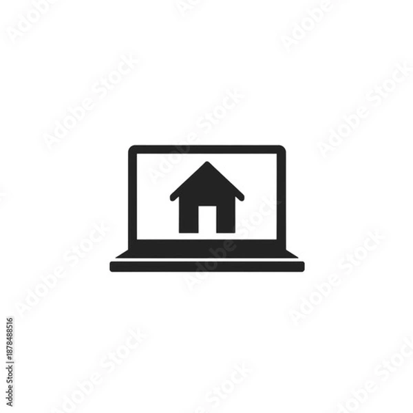 Obraz remote work icon