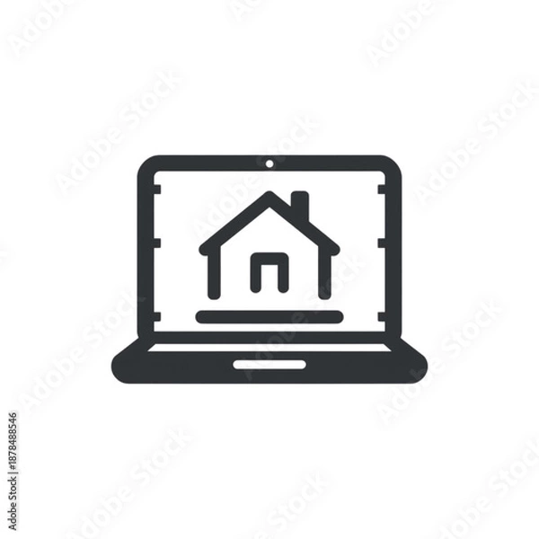 Obraz remote work icon