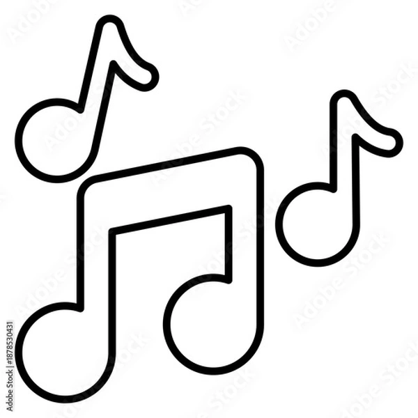 Obraz Music Notes Icon