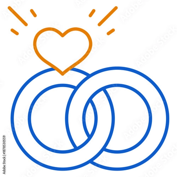 Obraz Engagement Ring Icon