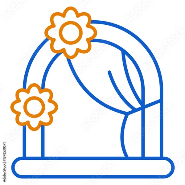 Obraz Wedding Arch Icon