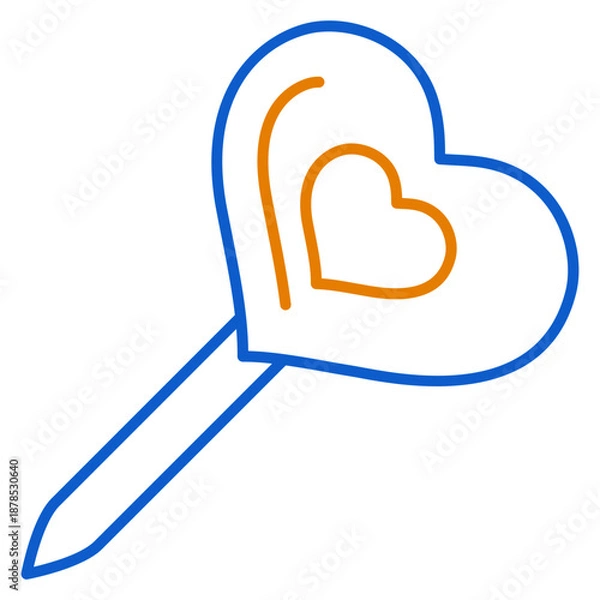 Obraz Cake Topper Icon