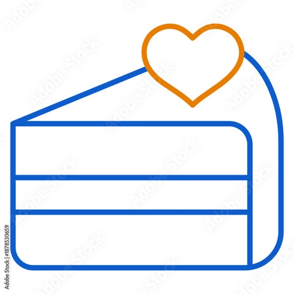 Obraz Cake Slice Icon