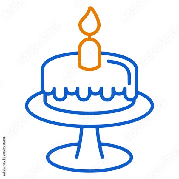 Obraz Cake Stand Icon