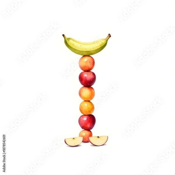 Fototapeta Fruit & Vegetable Alphabet