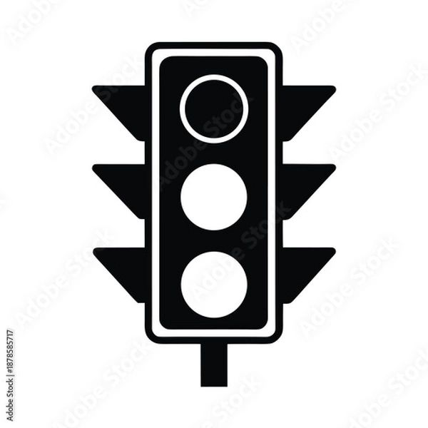 Fototapeta Traffic Light Icon