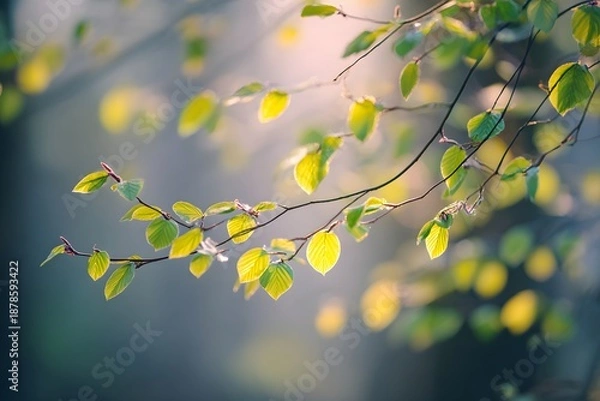 Obraz Spring Renewal Concept With Natural Light