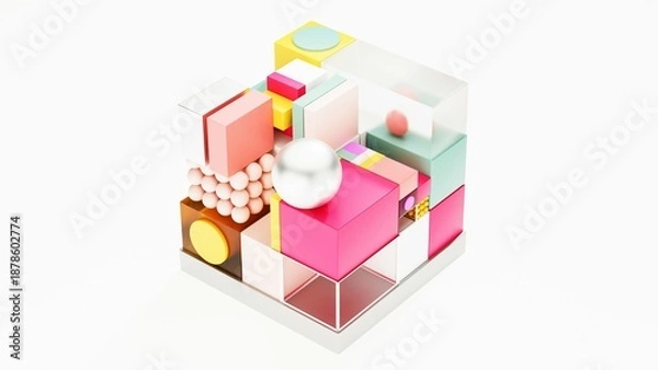 Obraz christmas gift box