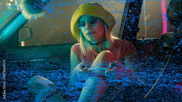 Obraz Grunge Texture Overlay 46