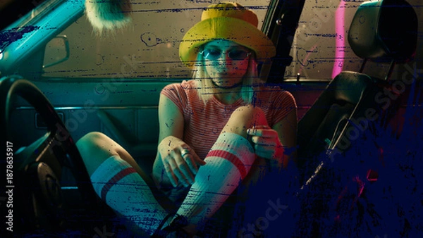 Obraz Grunge Texture Overlay 17