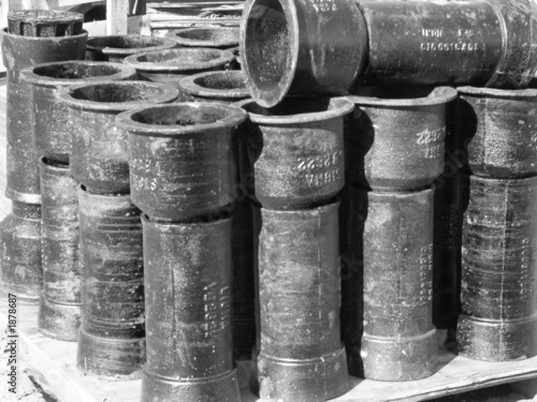 Obraz cast iron pipe