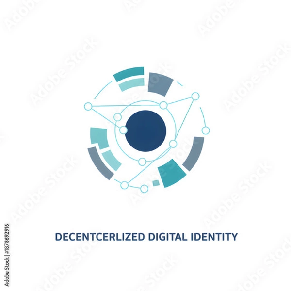 Obraz Decentralized Digital Identity Concept