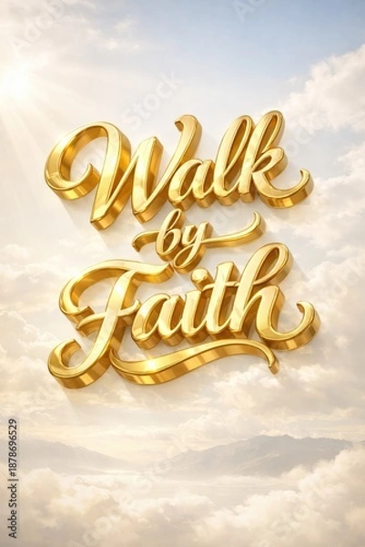 Obraz Walk by faith