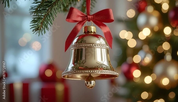 Obraz christmas bells on the tree