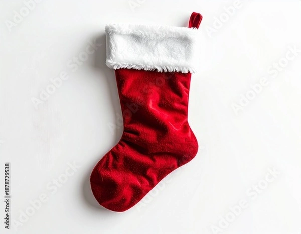 Obraz red christmas stocking