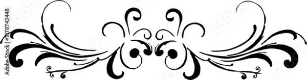 Obraz abstract floral background