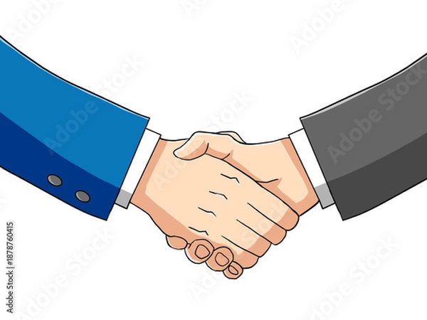 Obraz 人物, 握手, 人, 男, 男性, 手, ビジネス, シェイク, 取引, 紙吹雪, 