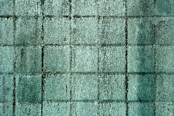 Obraz Textured Green Concrete Wall with Subtle Pattern and Grime