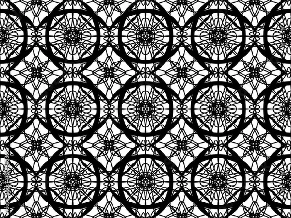 Obraz A repeating abstract motif suitable for surface design.