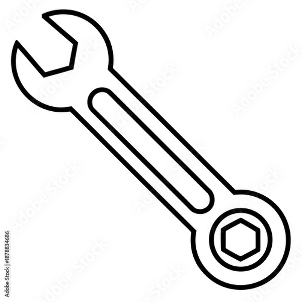Obraz Wrench icon