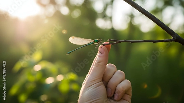 Obraz Small Insect On Plant