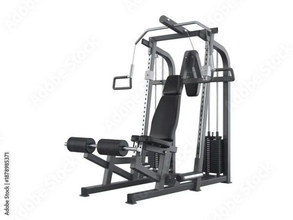 Fototapeta Multi functional home gym exercise machine