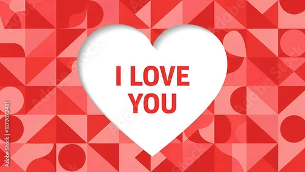 Obraz Heartfelt love message