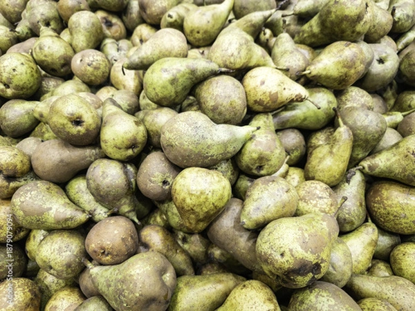 Obraz Pears in a market
