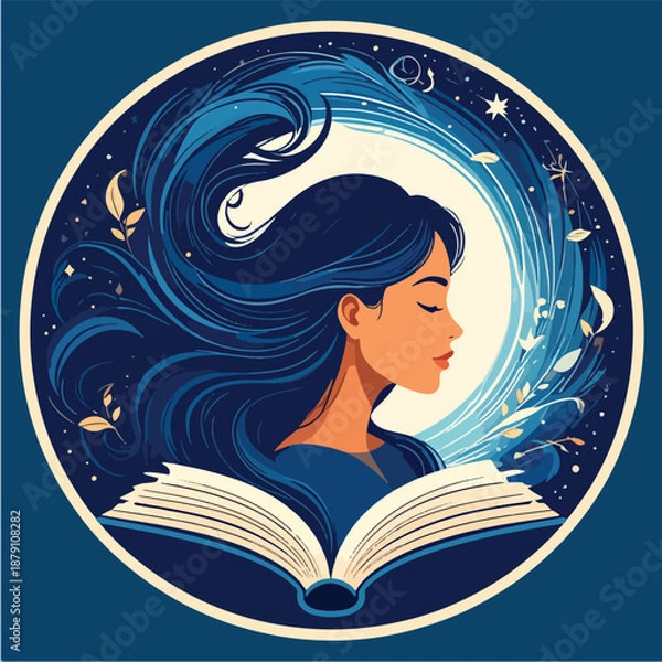 Fototapeta Imagination Unleashed from a Book