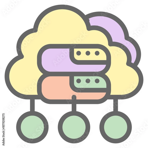 Obraz Big data illustration