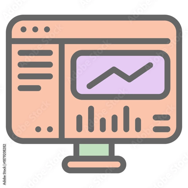 Obraz Dashboard illustration