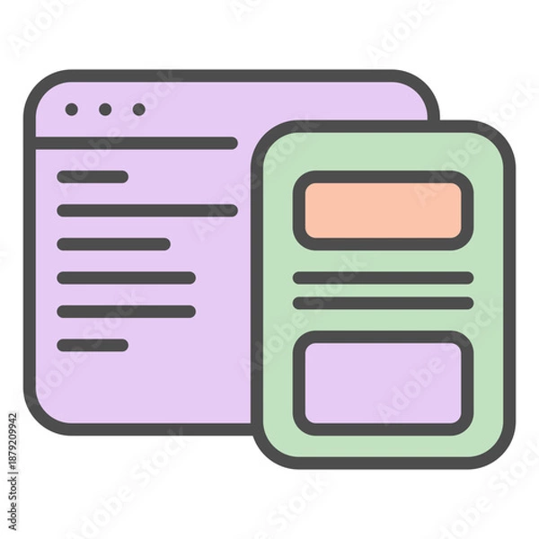 Obraz Code illustration