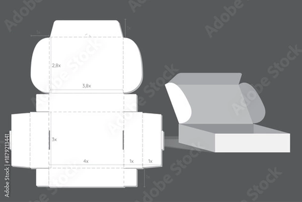 Obraz Modern Product Packaging Design Elements
