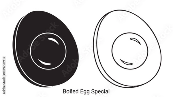 Obraz Black and white web button icons set with round glossy vector design elements for modern interface use