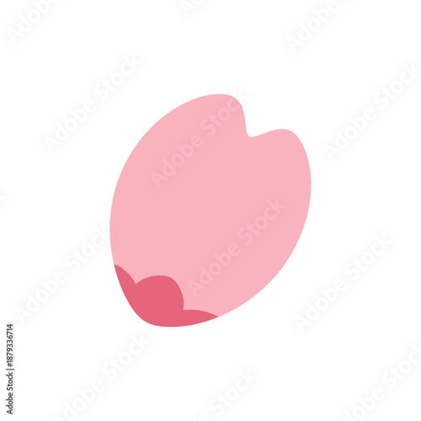 Obraz Sakura Petal Single Shape