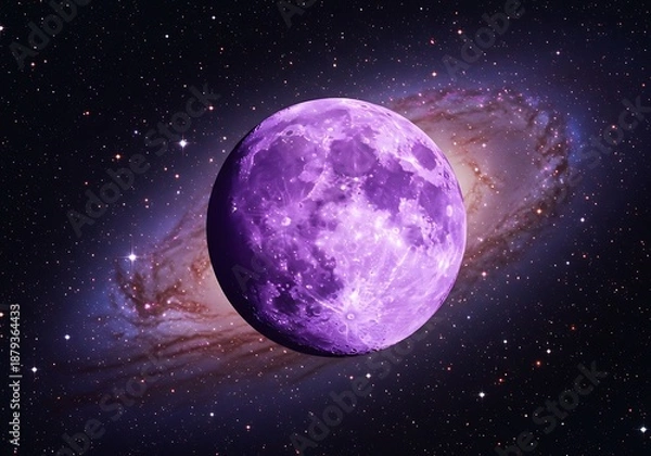 Obraz 紫の月の宇宙交響曲
