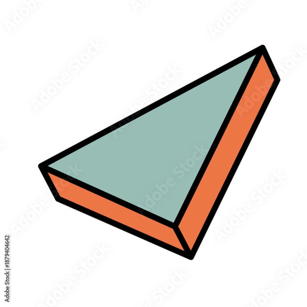 Obraz Abstract Geometric Shape Illustration