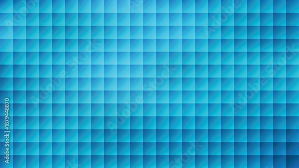 Obraz Blue Cyan Fresh Gradient Mosaic Square Abstract Background