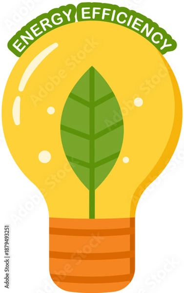 Fototapeta Energy saving 