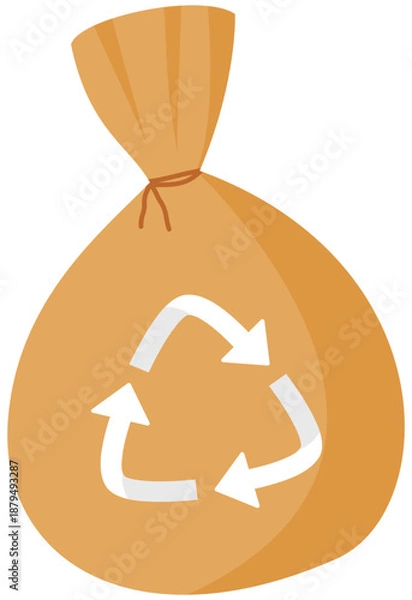 Fototapeta Trash bag